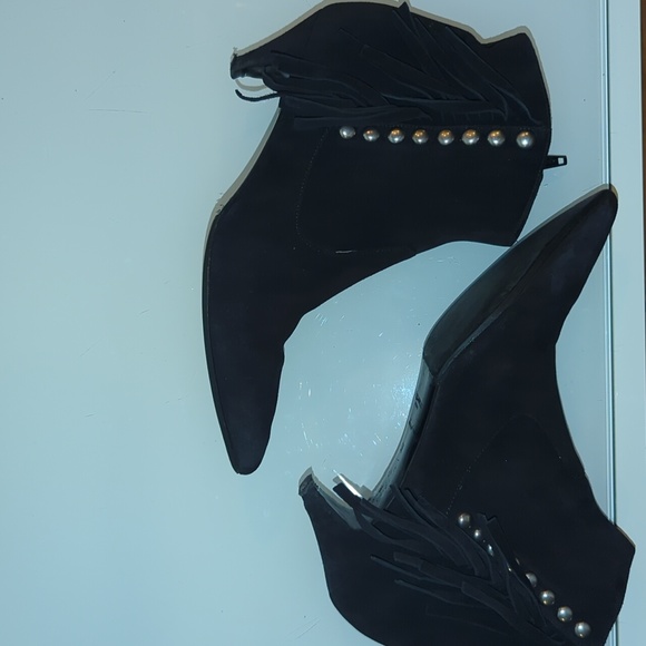Saint Laurent Suede Western Boot size 36 - Picture 6 of 7
